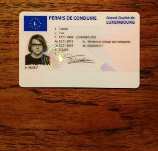 Acheter le permis de conduire luxembourgeois original